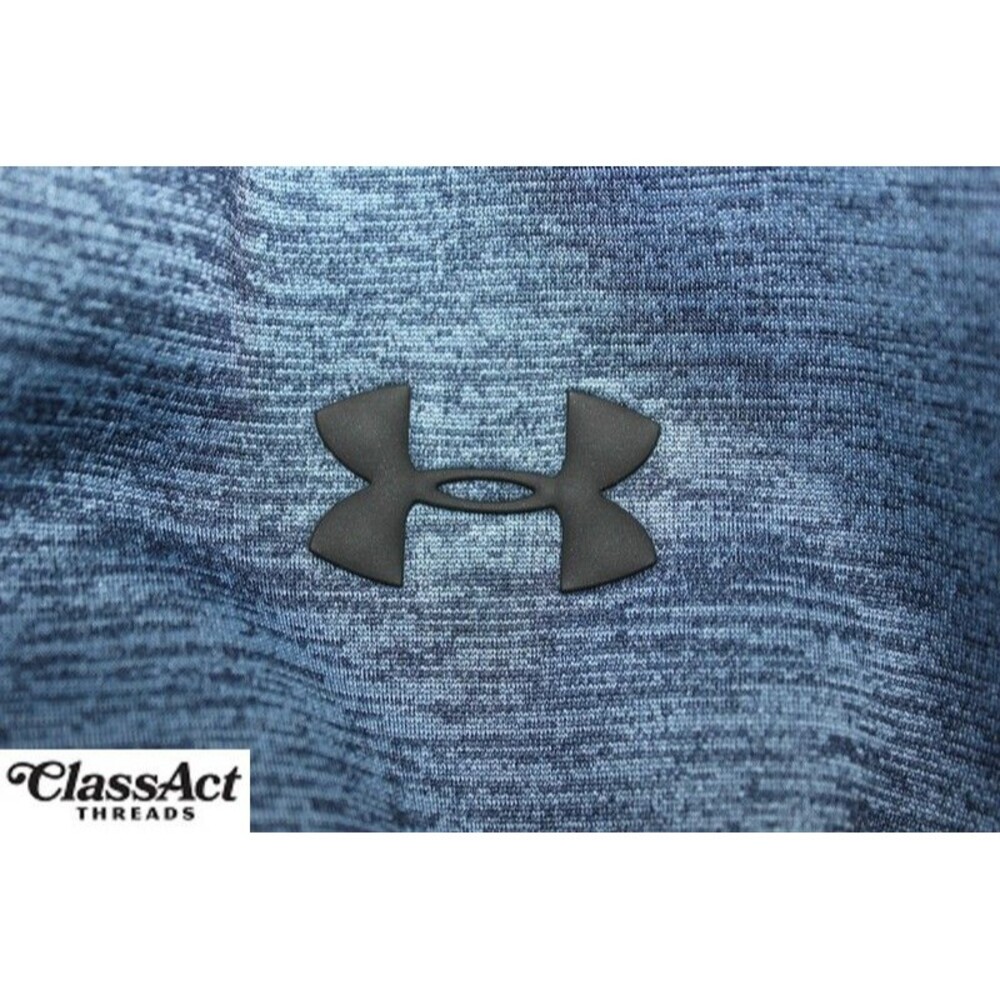 Under Armour 1/4 Zip Sweater Mens Loose Golf Coldgear Gray Fleece XXL - Picture 7 of 8